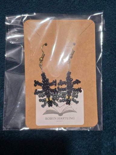 Beaded Axolotl Earrings